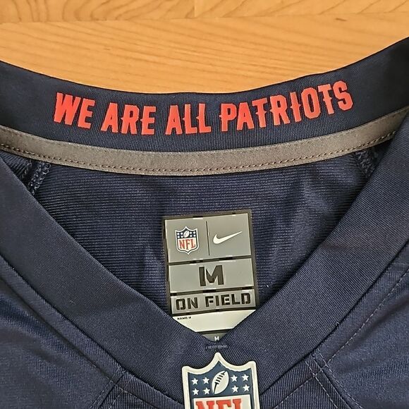 Nike Jonnu Smith New England Patriots  Football Jersey Size M Medium Blue Red - Picture 5 of 9